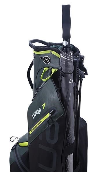 Big Max AQUA Seven G stand bag, forest green/black/lime