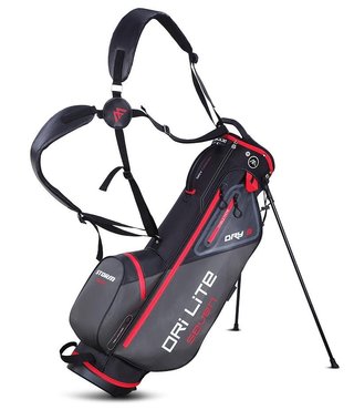Big Max Dri Lite Seven G stand bag, black/red