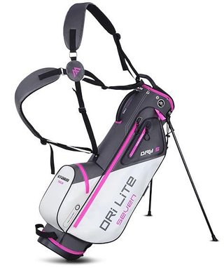 Big Max Dri Lite Seven G stand bag, charcoal/fuchsia/white