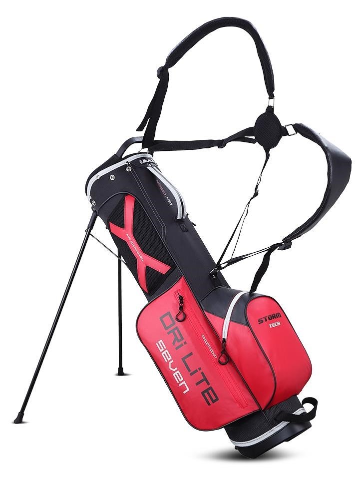 Big Max Dri Lite Seven G stand bag, röd/svart