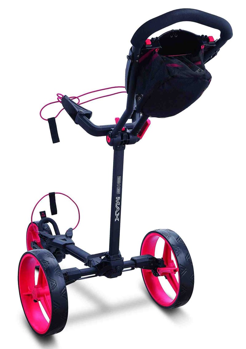 Big Max Blade Trio manuell vagn, phantom black-red