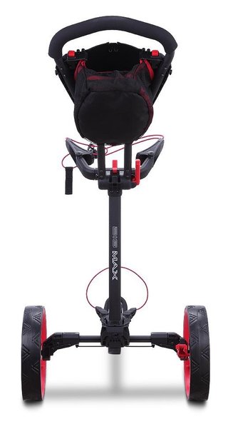 Big Max Blade Trio manuell vagn, phantom black-red