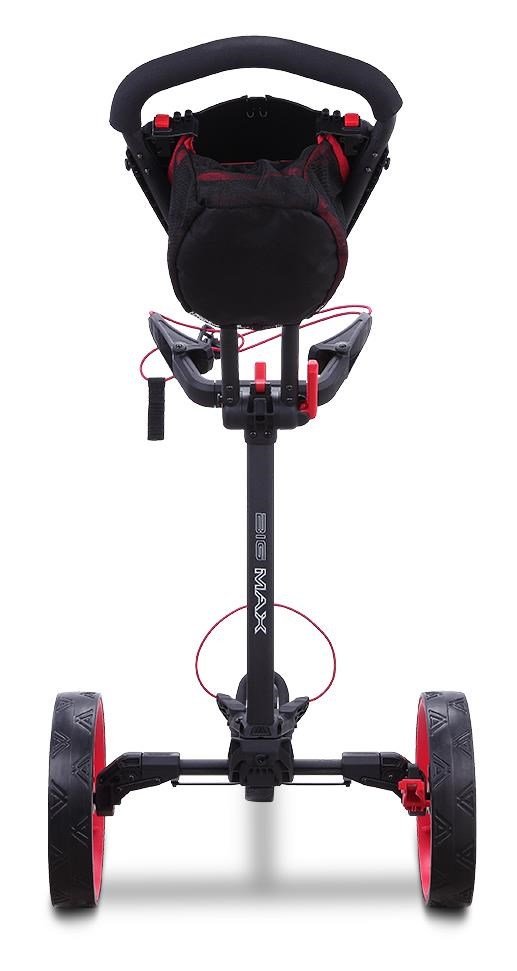 Big Max Blade Trio manuell vagn, phantom black-red