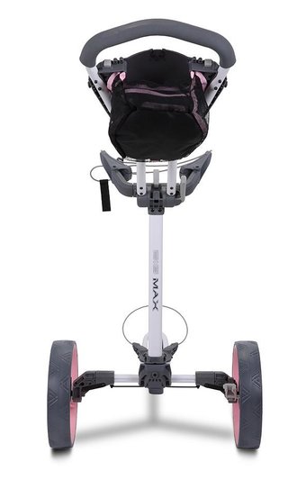 Big Max Blade Trio manuell vagn, vit/rosa