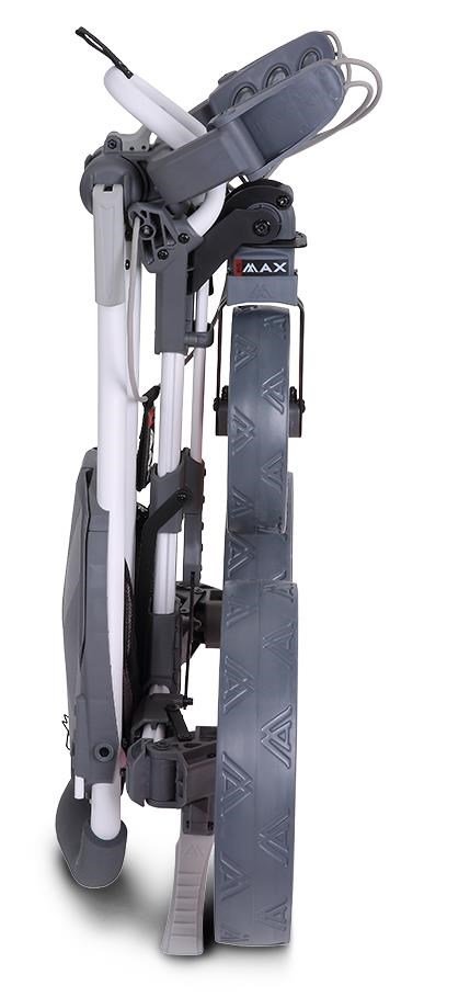 Big Max Blade Trio manuell vagn, vit/rosa