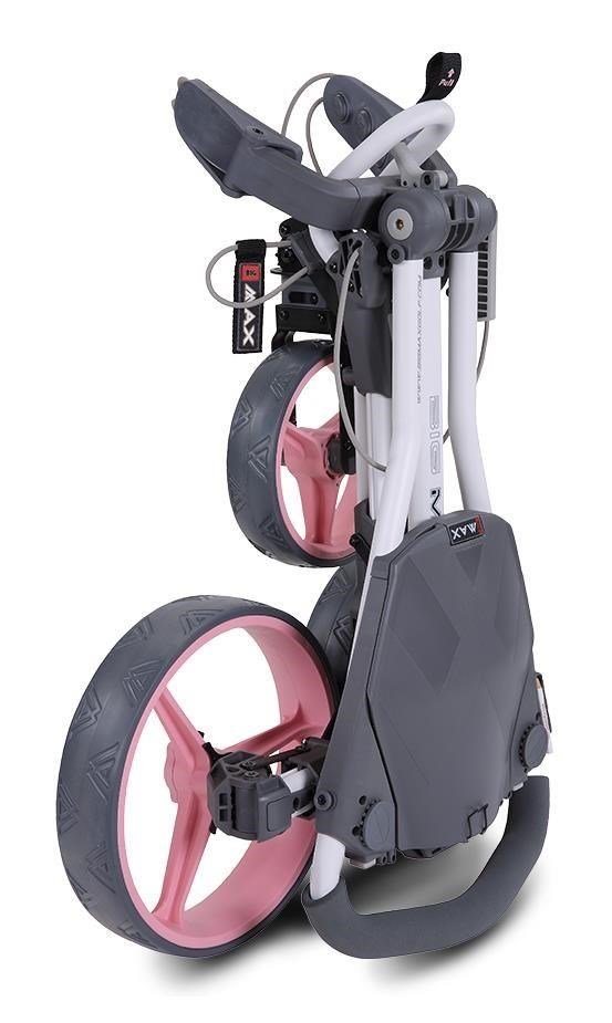 Big Max Blade Trio manuell vagn, vit/rosa