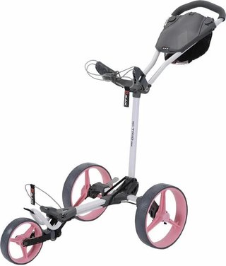 Big Max Blade Trio manuell vagn, vit/rosa