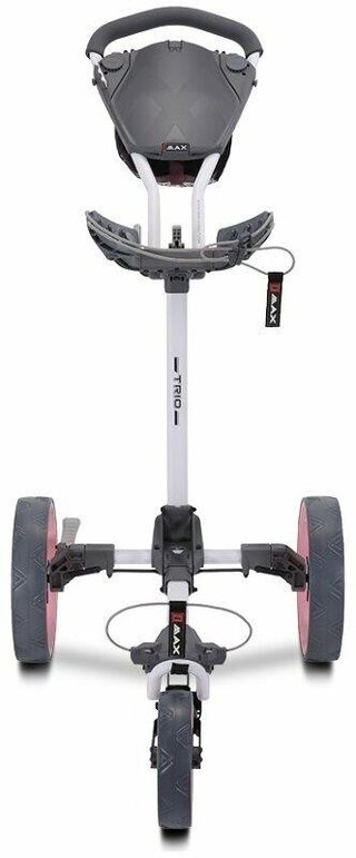 Big Max Blade Trio manuell vagn, vit/rosa
