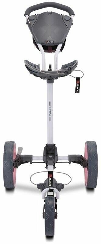 Big Max Blade Trio manuell vagn, vit/rosa