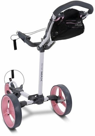 Big Max Blade Trio manuell vagn, vit/rosa