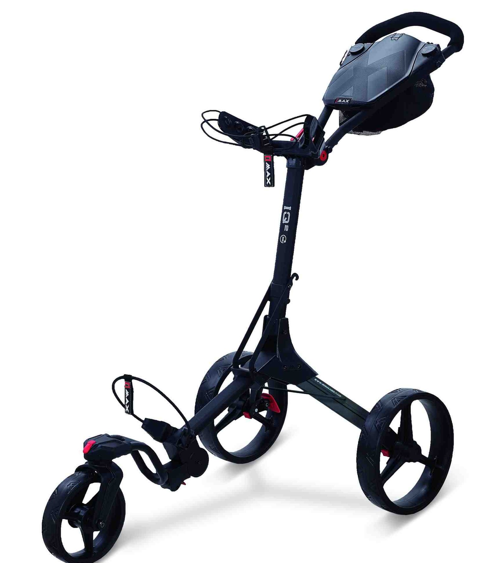 Big Max IQ2 360 manuell golfvagn, phantom black
