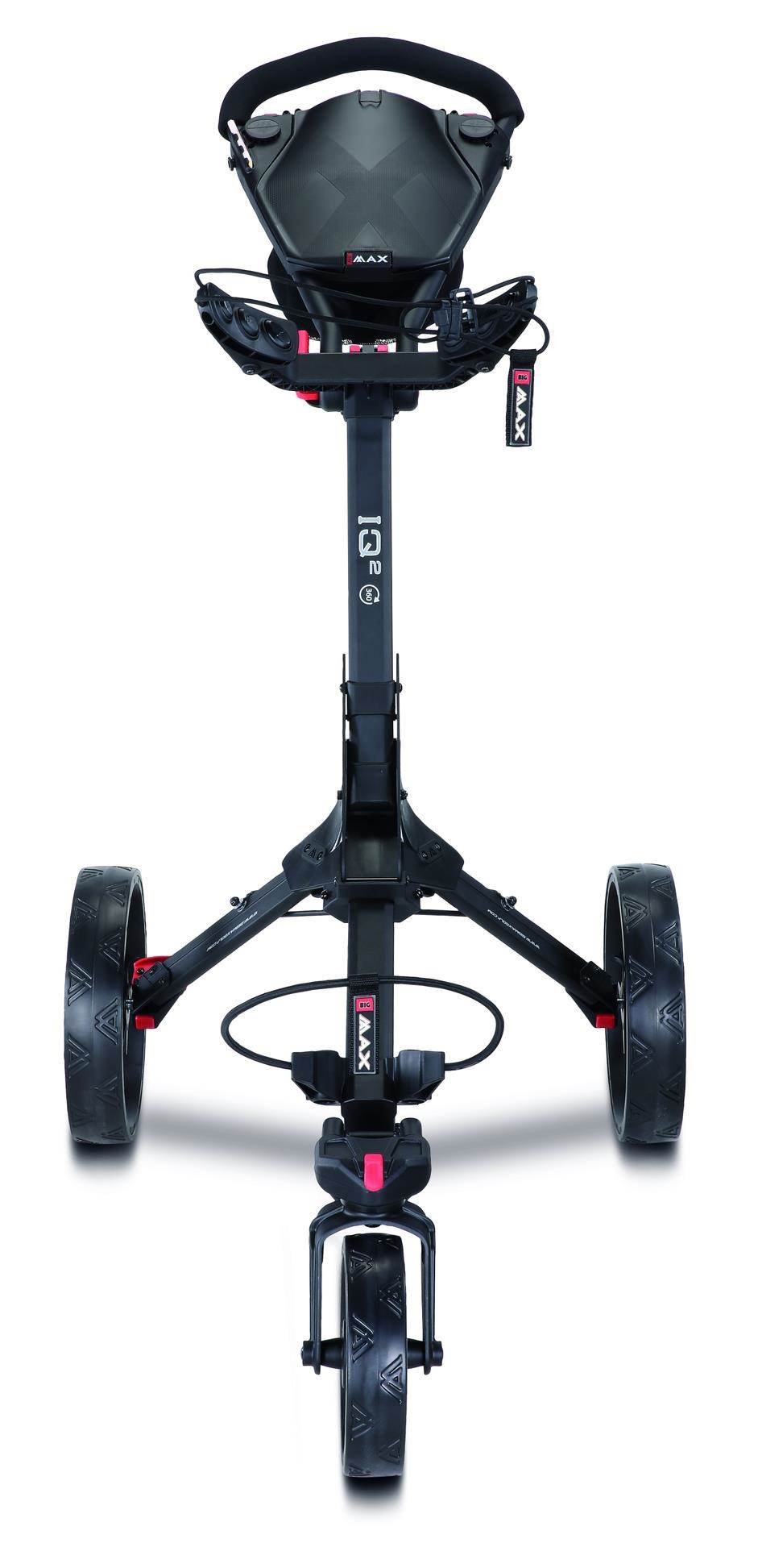 Big Max IQ2 360 manuell golfvagn, phantom black