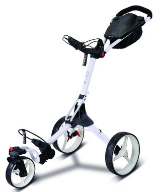 Big Max IQ2 360 manuell golfvagn, vit