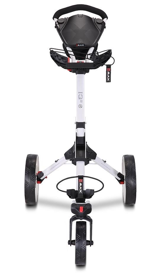 Big Max IQ2 360 manuell golfvagn, vit