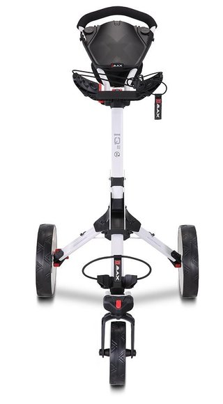 Big Max IQ2 360 manuell golfvagn, vit