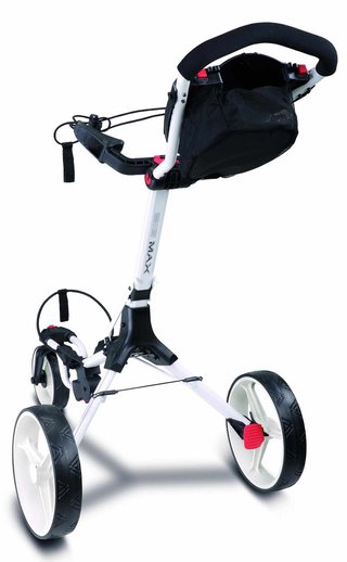 Big Max IQ2 360 manuell golfvagn, vit