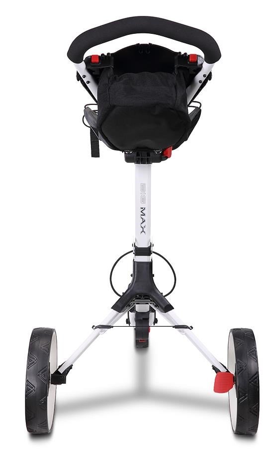 Big Max IQ2 360 manuell golfvagn, vit