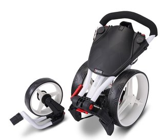 Big Max IQ2 360 manuell golfvagn, vit
