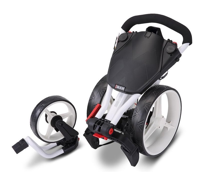 Big Max IQ2 360 manuell golfvagn, vit