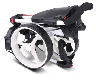 Big Max IQ2 360 manuell golfvagn, vit
