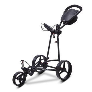 Big Max Autofold X2 manuell golfvagn, phantom svart