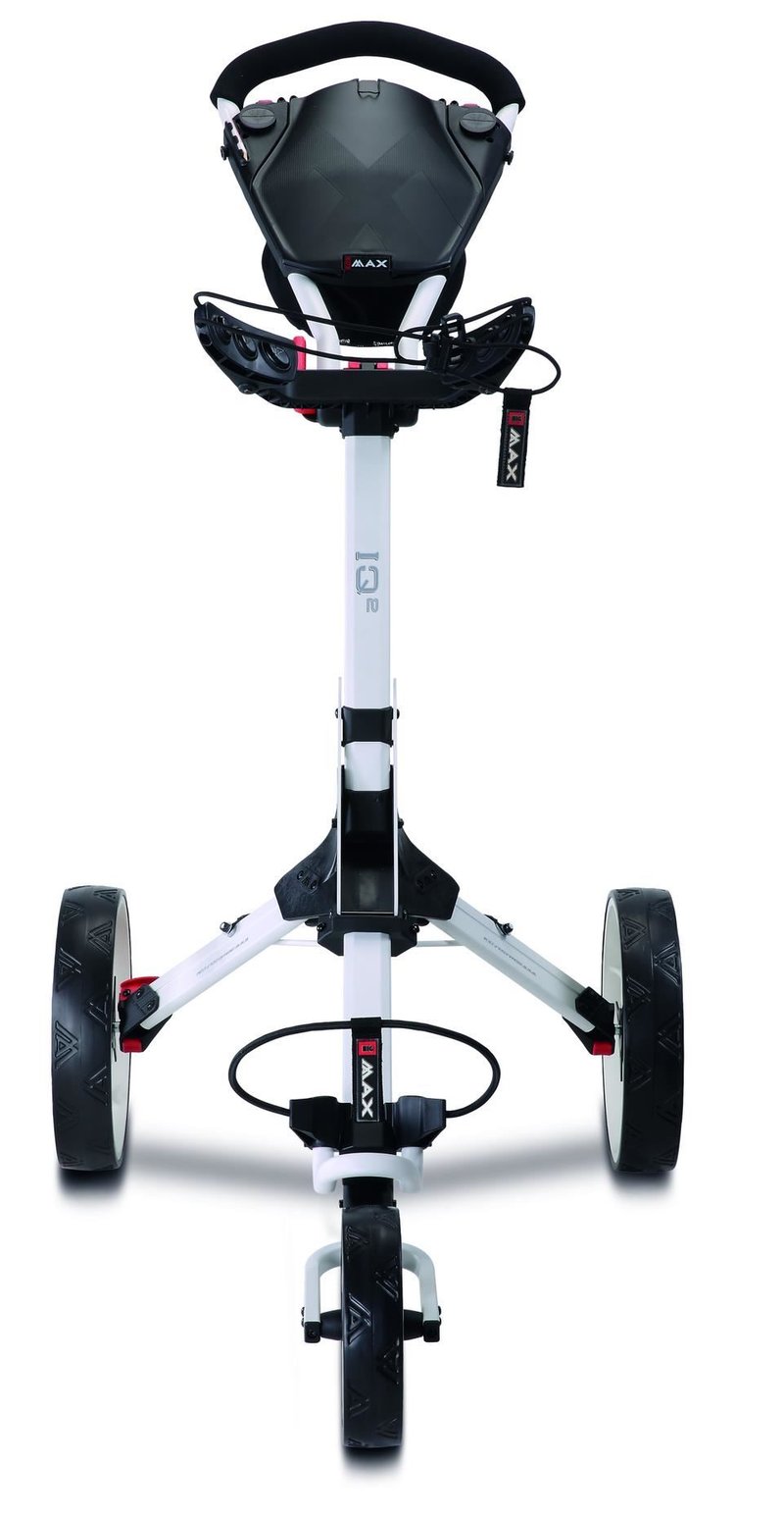 Big Max IQ2 manuell golfvagn, vit