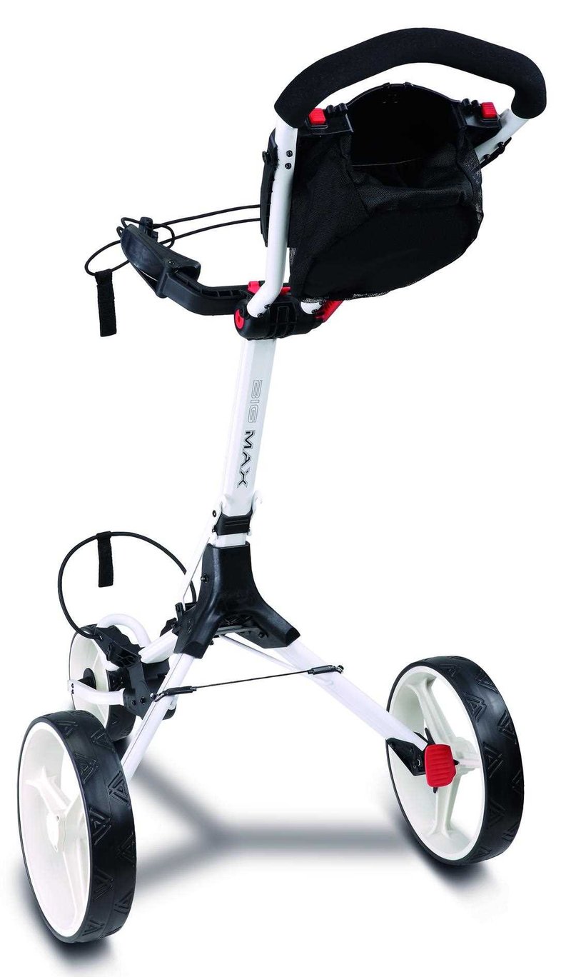 Big Max IQ2 manuell golfvagn, vit