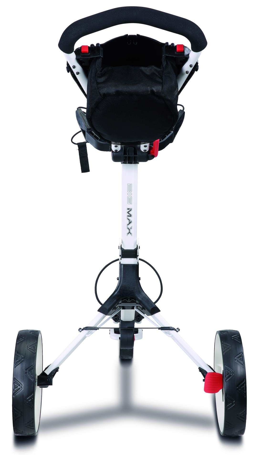 Big Max IQ2 manuell golfvagn, vit