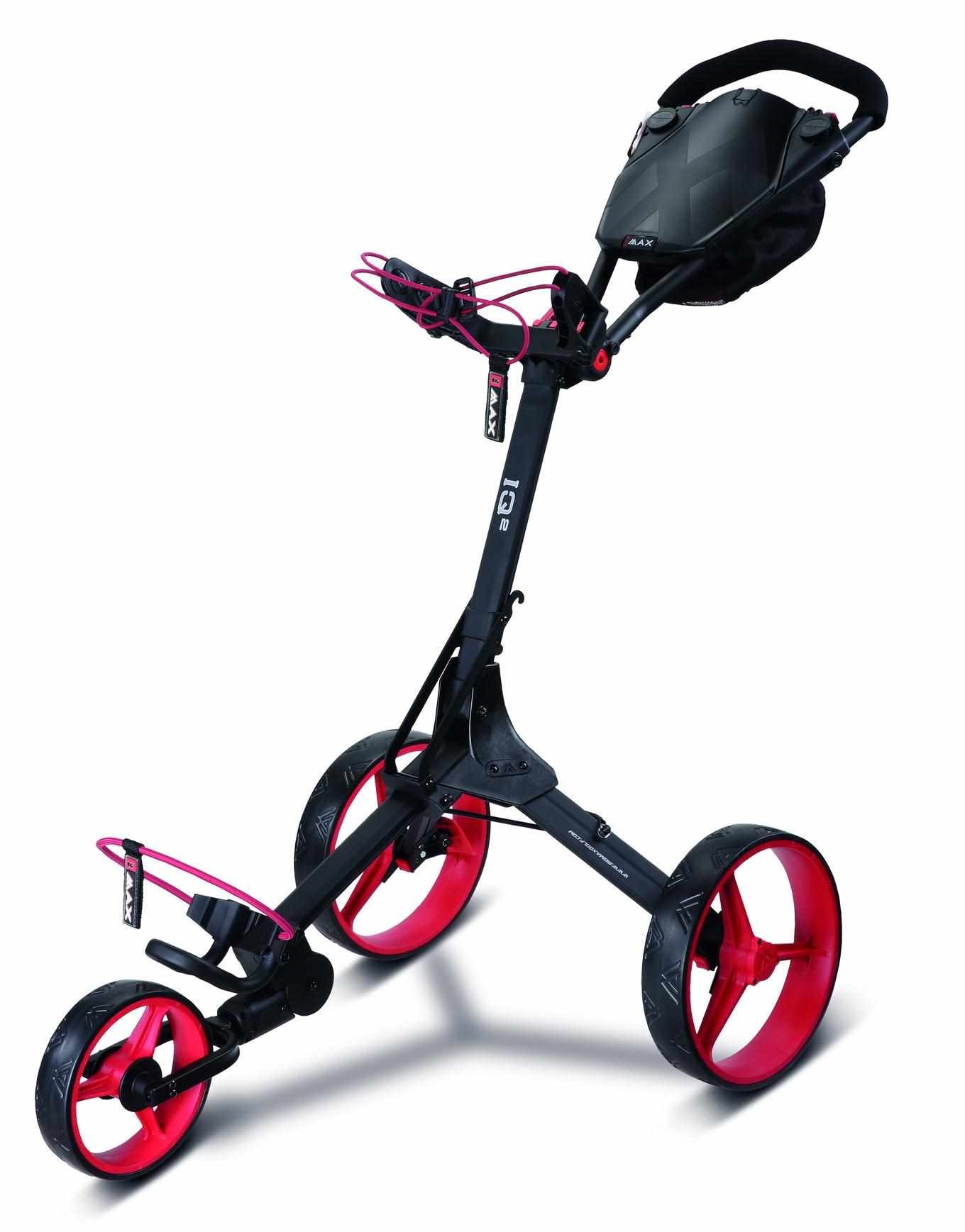Big Max IQ2 manuell vagn, phantom black-red