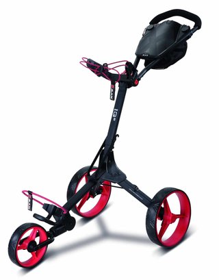 Big Max IQ2 manuell vagn, phantom black-red