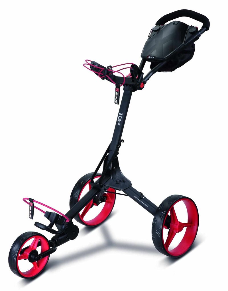 Big Max IQ2 manuell vagn, phantom black-red