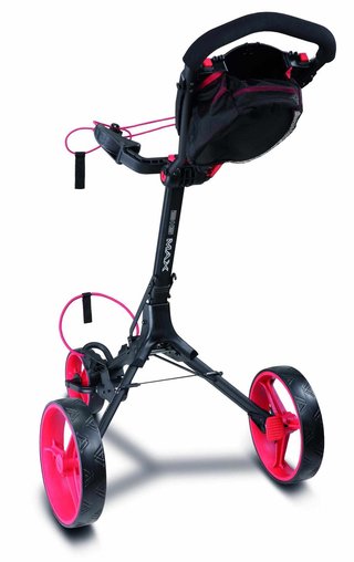 Big Max IQ2 manuell vagn, phantom black-red