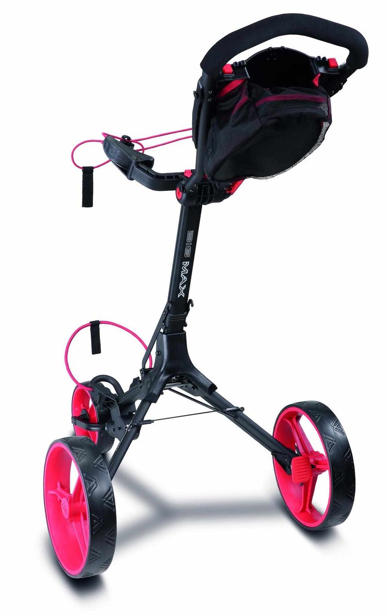 Big Max IQ2 manuell vagn, phantom black-red