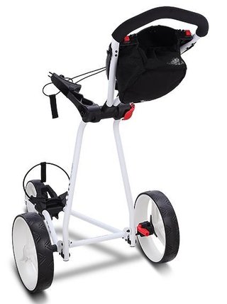 Big Max TI TWO manuell golfvagn, vit