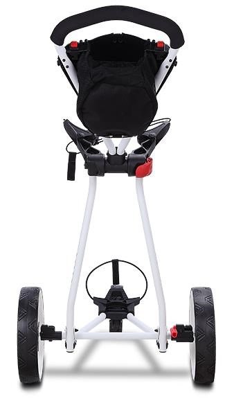 Big Max TI TWO manuell golfvagn, vit