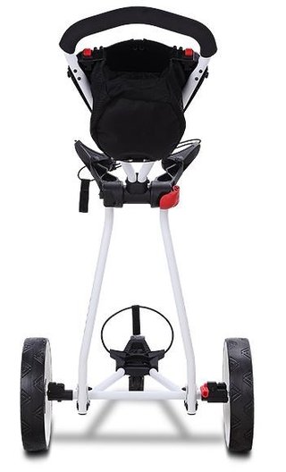 Big Max TI TWO manuell golfvagn, vit