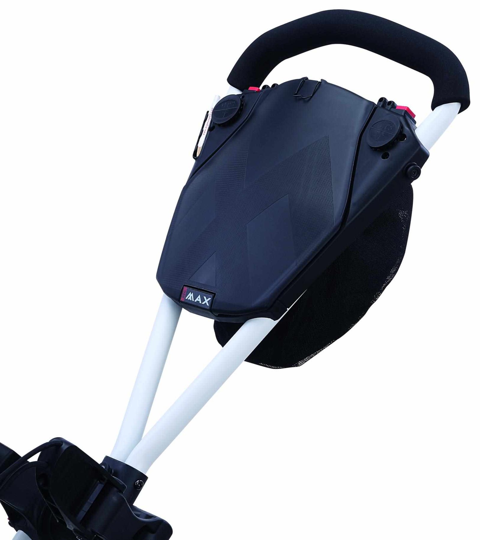 Big Max TI TWO manuell golfvagn, vit