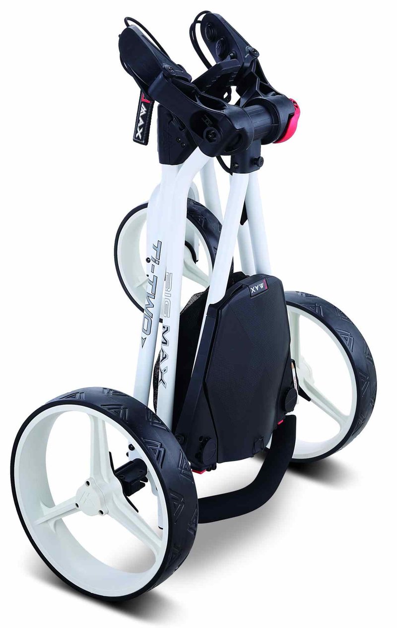 Big Max TI TWO manuell golfvagn, vit