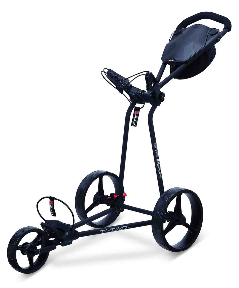 Big Max TI TWO manuell golfvagn, phantom black