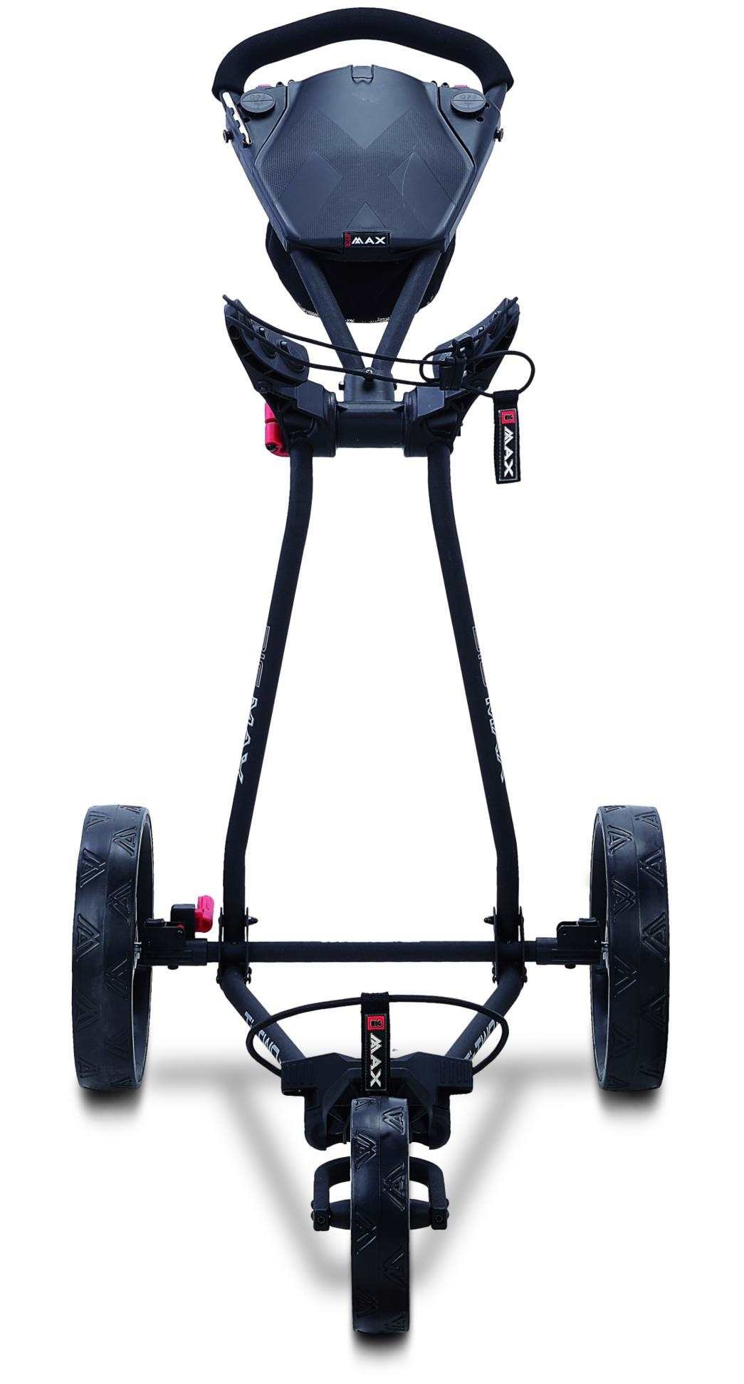 Big Max TI TWO manuell golfvagn, phantom black