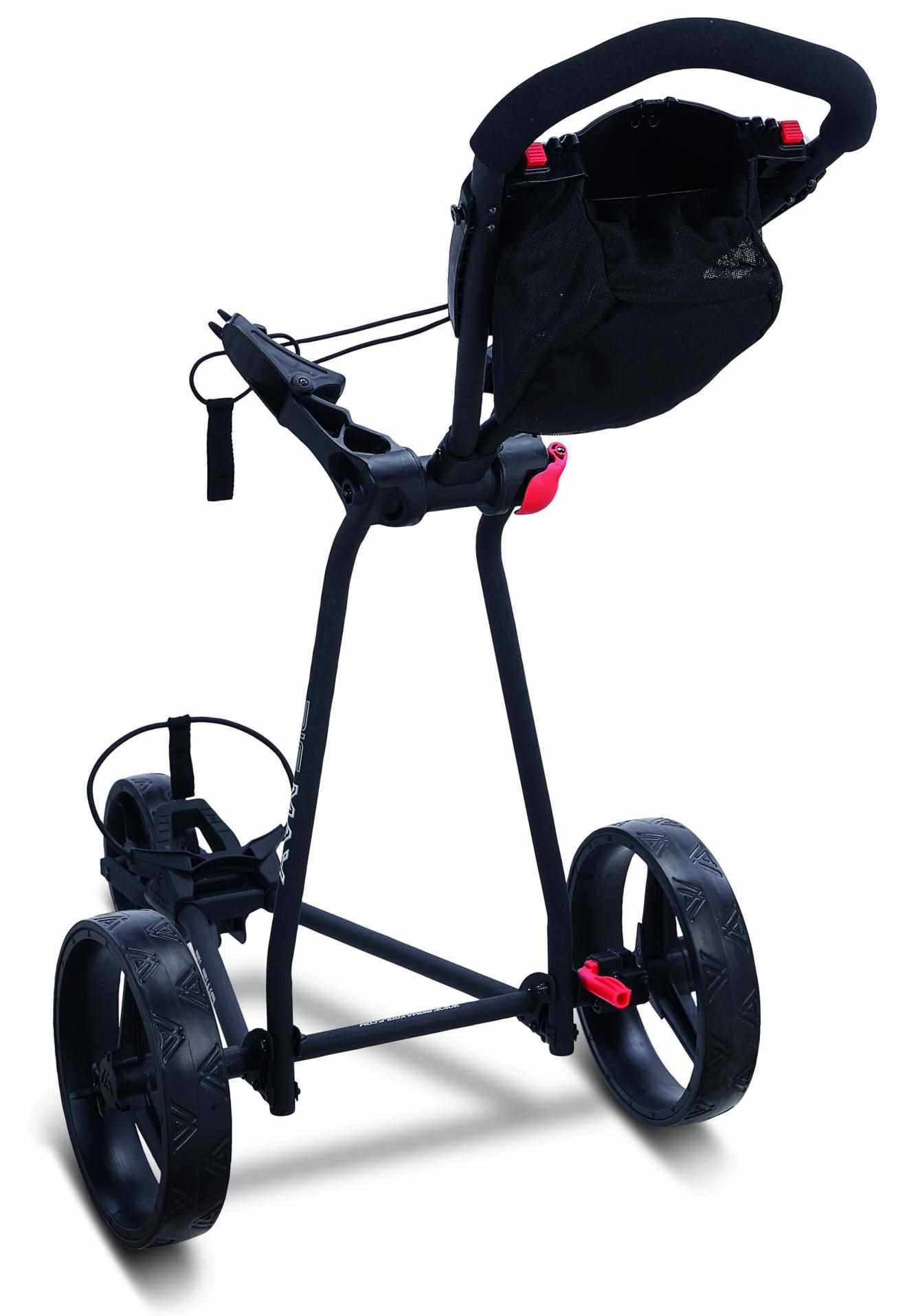 Big Max TI TWO manuell golfvagn, phantom black