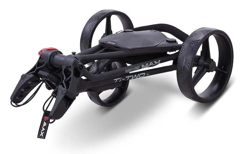 Big Max TI TWO manuell golfvagn, phantom black