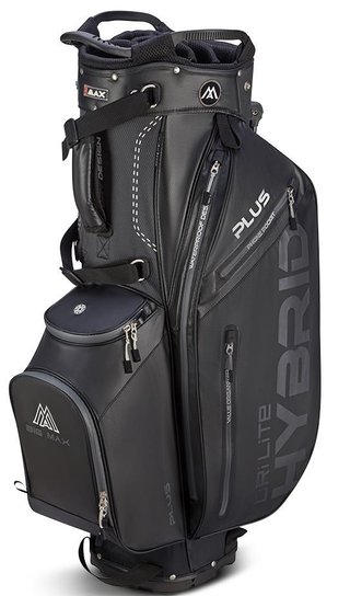 Big Max Dri Lite Hybrid Plus stand bag, black