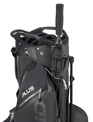 Big Max Dri Lite Hybrid Plus stand bag, black