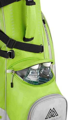Big Max Dri Lite Hybrid Plus stand bag, lime/silver