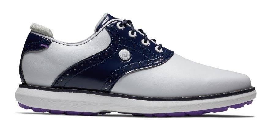 FootJoy Traditions Spikeless dam golfskor, vita