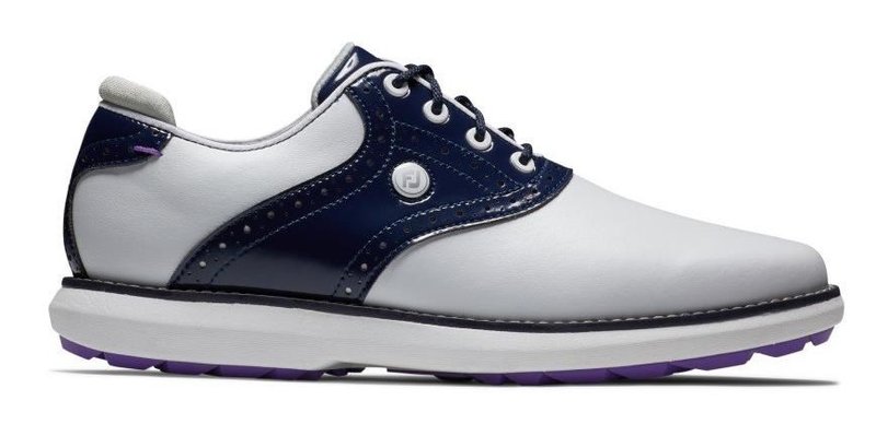 FootJoy Traditions Spikeless dam golfskor, vita