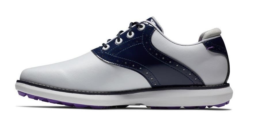FootJoy Traditions Spikeless dam golfskor, vita