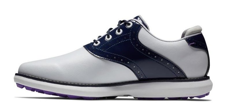 FootJoy Traditions Spikeless dam golfskor, vita