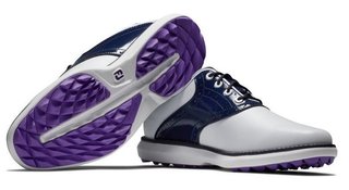 FootJoy Traditions Spikeless dam golfskor, vita